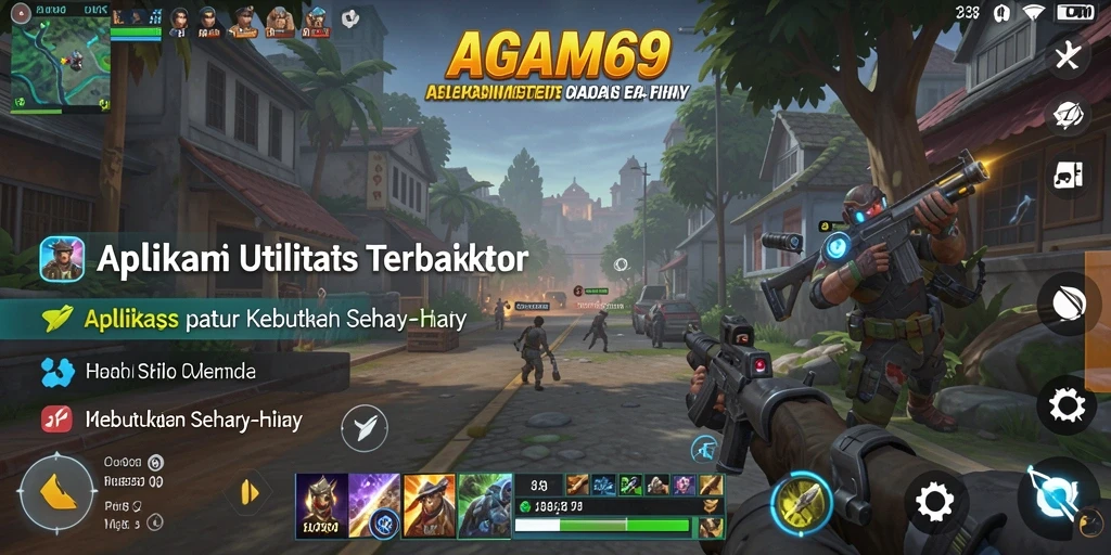 Tampilan antarmuka AGAM69 yang memudahkan pengguna mengakses fitur.