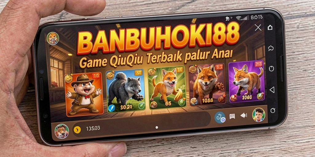 Screenshot gameplay BANBUHOKI88 yang menampilkan momen seru QiuQiu.