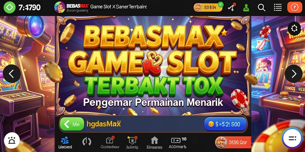 Tampilan menarik dari gameplay Slot di BEBASMAX.