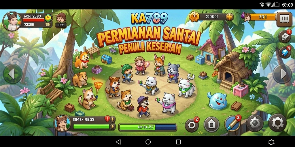 Tangkapan layar KA789 menunjukkan gameplay yang penuh warna dan menarik.