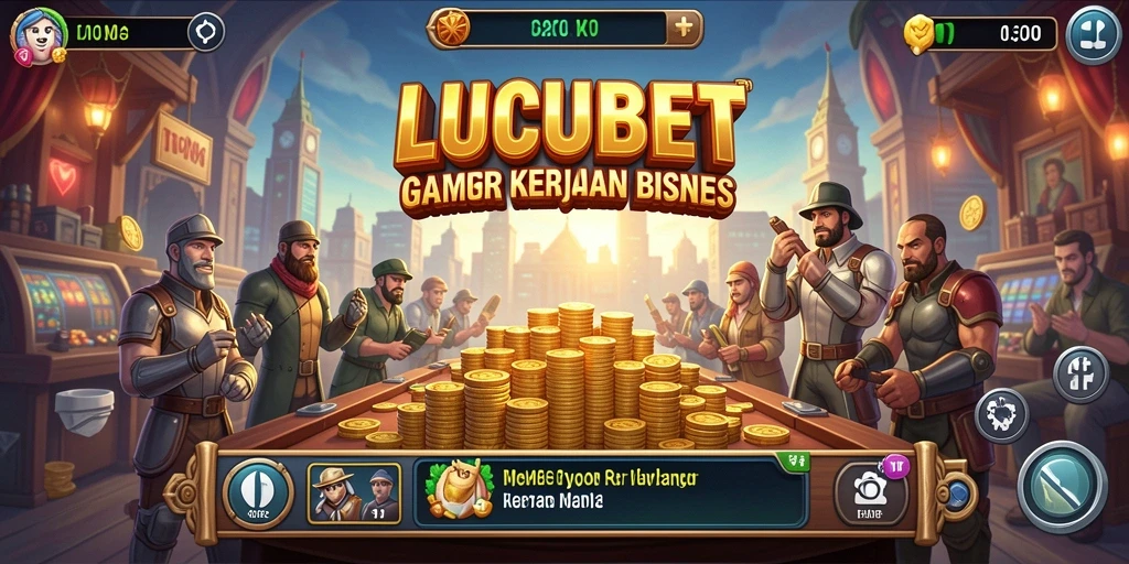 Gameplay seru LUCUBET dengan grafik menarik.