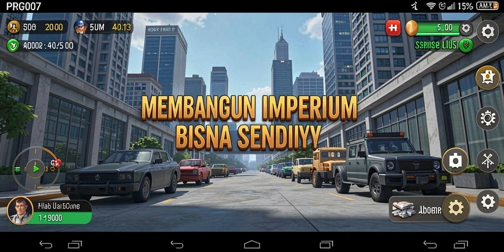 Screenshot PRG007 yang menunjukkan gameplay Tycoon yang menarik.