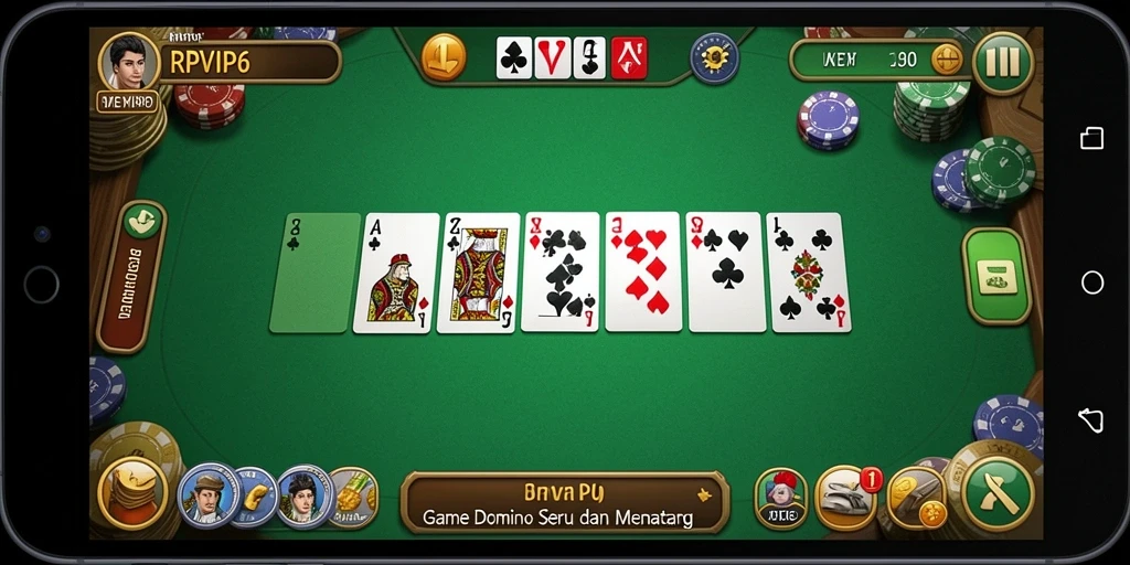 Tampilan gameplay seru RPVIP6 yang penuh tantangan.