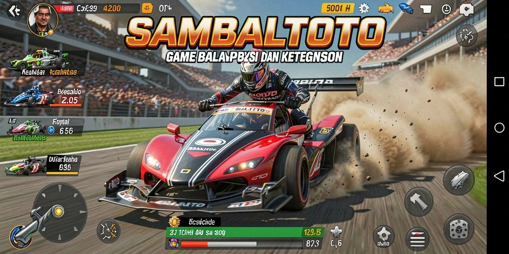 Gameplay balap yang mendebarkan dan seru di SAMBALTOTO.