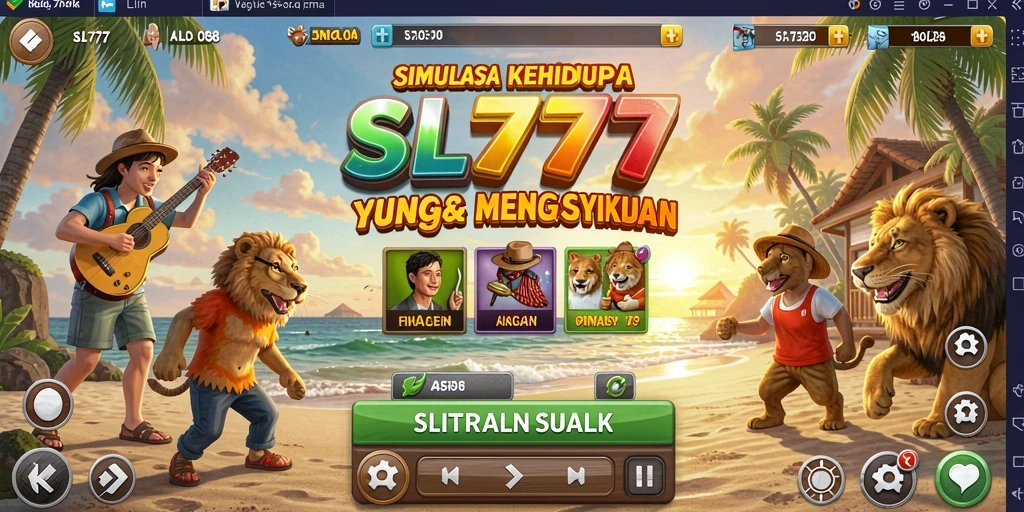 Gameplay menarik dari SL777 yang menampilkan simulasi kehidupan.