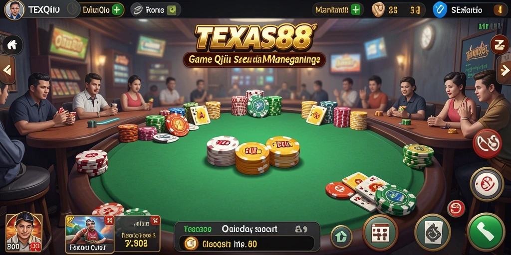 Screenshot gameplay QiuQiu yang seru dan menegangkan.