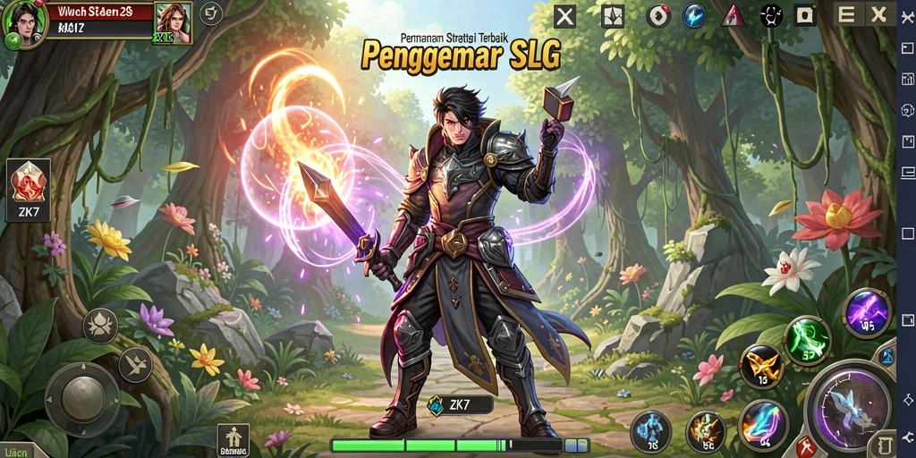 Tangkapan layar menampilkan pertempuran mendebarkan dalam <strong>ZK7</strong>.